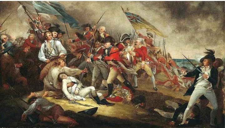 Gambar : Pertempuran Tentara Inggris dan Amerika dalam Revolusi Kemerdekaan AmerikaSerikat2