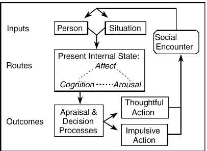 Figure 8.1 Single episode general aggression model