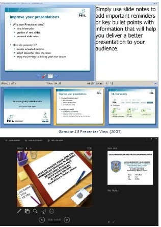 Gambar 13 Presenter View (2007) 