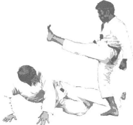 Figure 5.1Leg sweep beats forward kick.