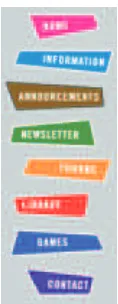 Figure 9: Left menu of the SIG-GLUE community