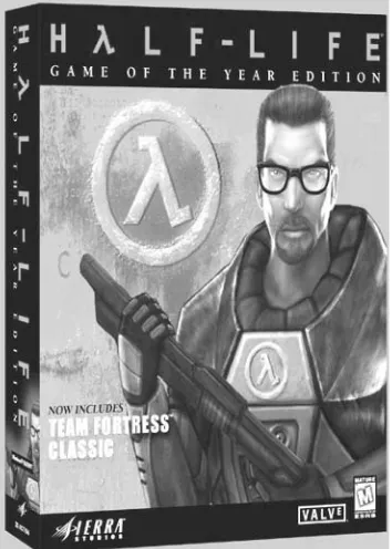 Figure 1.2  Half-Life’s clear high concepthelped it become Game of the Year. Usedwith permission of Sierra On-Line Inc.