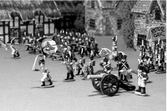Figure 1.4War game simulations played with miniature soldiers like these were the pre-cursors of today’s MMOGs