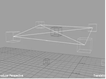 Figure 4.9b Rigid body with bad marker placement