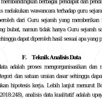 Gambar 4.1 Teknik Analisis Data Interaktif
