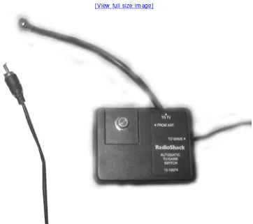 Figure 1.2. Photo of the RF switch.