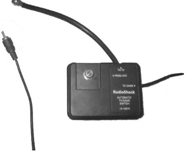 Figure 1.15. Generic RF switch: This is used to connect your Atari to thetelevision.