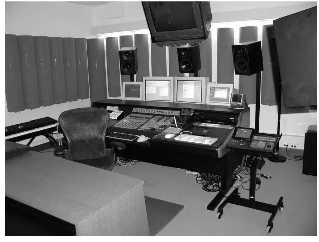 Figure 1.2 A studio at Dolby Labs in San Francisco, where 