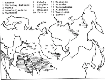 Figure 3: The Turkic Peoples 