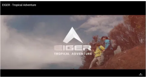 Gambar 5. TVC Youtube Eiger  