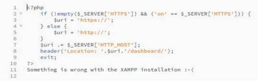 Gambar 2. Kode Program PHP 