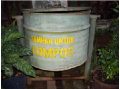 Gambar 10. Tong khusus Kompos 