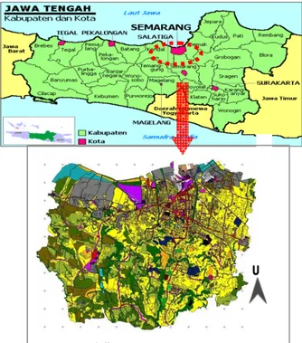 Gambar 3.1 Lokasi Kota Semarang  Sumber: www.semarang.go.id 