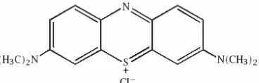 Gambar 5. Struktur molekul kimia Methylene Blue 
