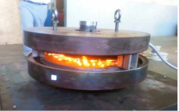 Gambar 1. Alat centrifugal casting (Bambang, U, 2010) 