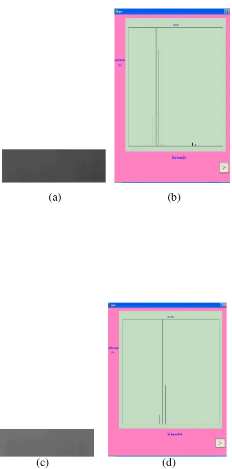 Gambar 4.3 menampilan histogram gray level1 danmewakili informasi intensitas pixel penyusun citra  yang step  step 6, diperoleh bahwa: 