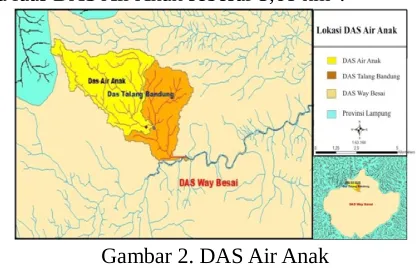 Gambar 2. DAS Air Anak