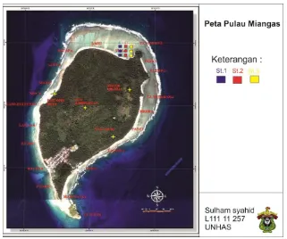 Gambar 1. Peta Lokasi Pulau Miangas 