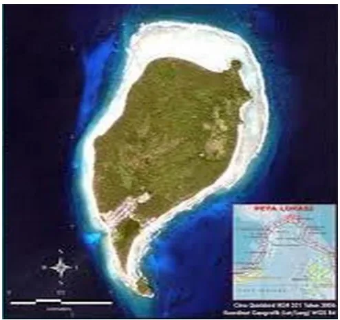 Gambar 2. Peta Pulau Miangas 