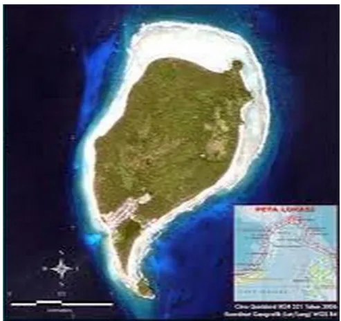 Gambar 2. Peta Pulau Miangas 