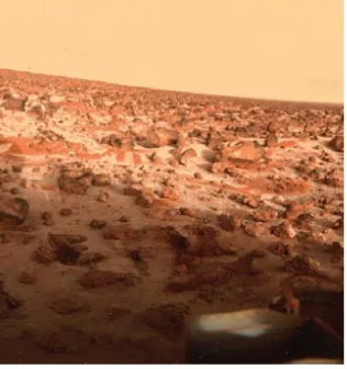 Gambar 10. Permukaan Mars mungkin telah ditutupi oleh laut pada satu waktu.