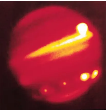 Gambar 13. inframerah ini Gambar Jupiter menunjukkan banyak
