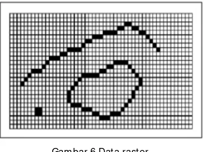 Gambar 6 Data raster 