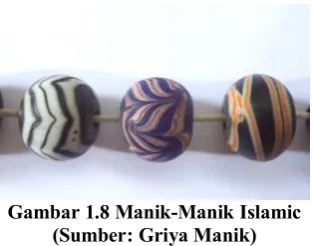 Gambar 1.8 Manik-Manik Islamic
