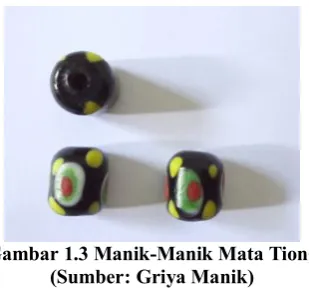 Gambar 1.3 Manik-Manik Mata Tiong