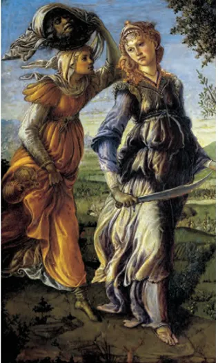 Fig. 9. Sandro Botticelli, Return of Judith. A biblical tale transformed into a statement of female independence