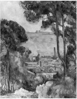 Figure 2 Paul Ckzanne, View of L'Estaque and the Chateau d'lf, I 8 83-1 8 85 