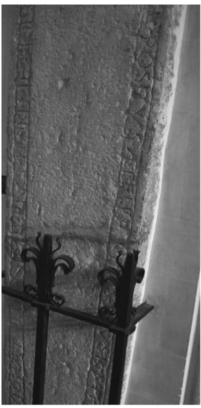 Figure 3. Stratﬁeld Mortimer (Berks.): monument of Æthelweard son of Cypping, latereleventh century