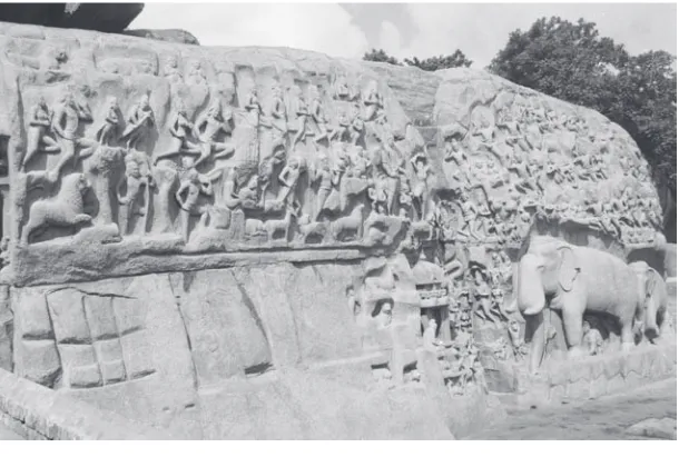 figure 4.1 An Overview of the Mahabalipuram Relief.