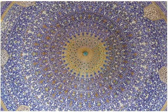 Fig. 7Isfahan, Imam Mosque, interior of the Dome. Photo: ©Brian James McMorrow
