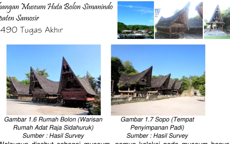 Gambar 1.6 Rumah Bolon (Warisan 