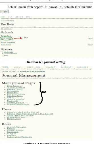 Gambar 6.4 Journal Management 