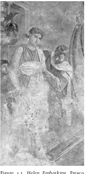 Figure 4.3. Helen Embarking.from the House of the Tragic Poet.Museo FrescoArcheologicoNazionale,Naples.
