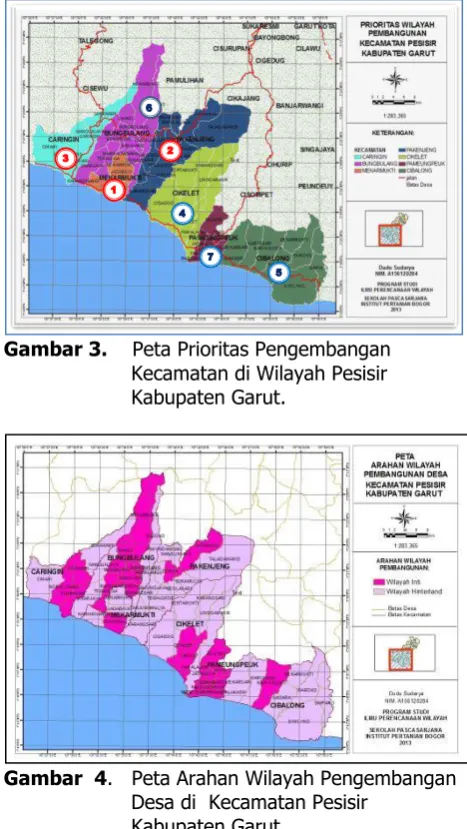 Gambar 3.    Peta Prioritas Pengembangan 