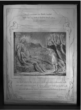 Figure 2: Blake’s Job copper plate (BMPD), Plate 7, recto. © Trustees of the British Museum.
