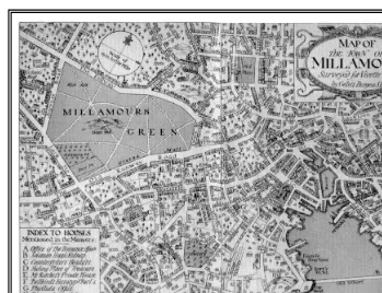 FIGURE 14 Gelett Burgess, Map of Millamours (1897)