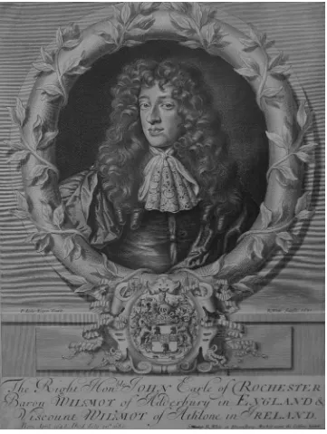 Figure 1.Engraved portrait of Rochester, 1681 (collection of Howard Erskine-Hill)