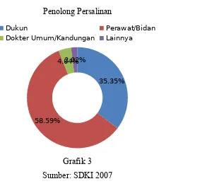 Grafik 3Sumber: SDKI 2007