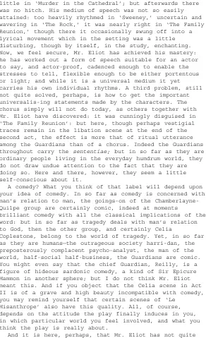 figure of hideous sardonic comedy, a kind of Sir Epicure