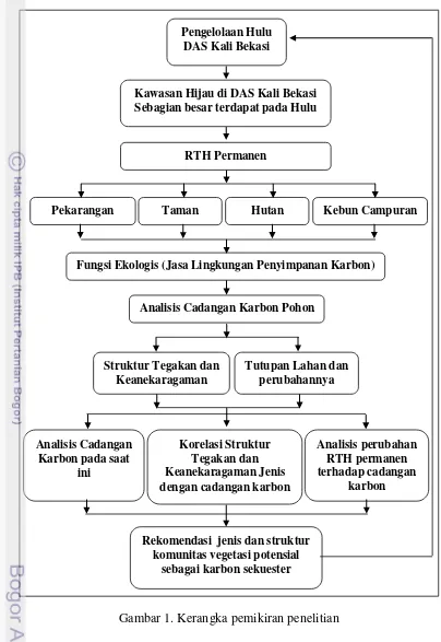 Gambar 1. Kerangka pemikiran penelitian 