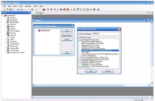 Gambar 2. 10.  Setting konfigurasi I/O device 