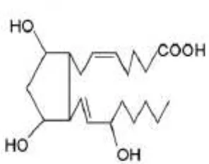 Gambar 2.3. Struktur Kimia malondialdehid11 