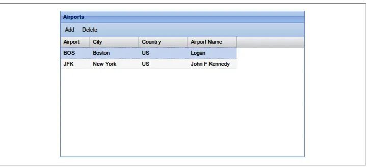 Figure 4-1. Airports UI in a browser