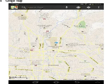 Gambar 3.5 Tampilan Google Map 