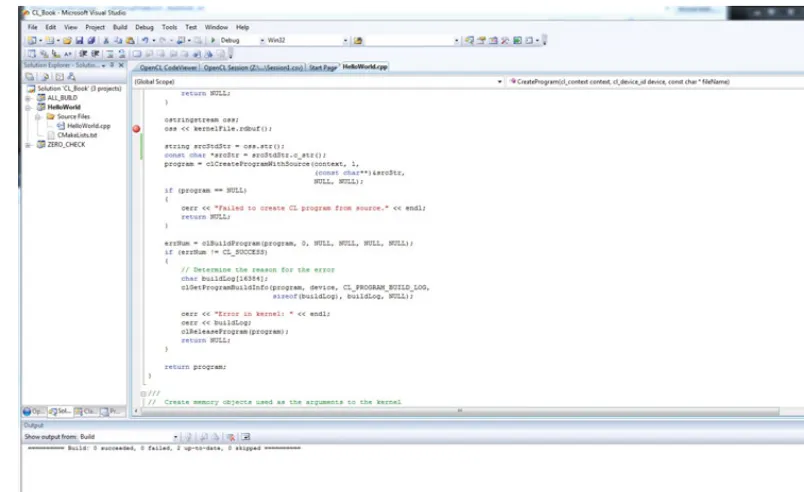 Figure 2.3 Microsoft Visual Studio 2008 Project