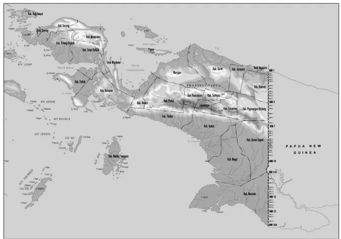 Gambar 4.2. Ilustrasi Perbatasan Indonesia – PNG 